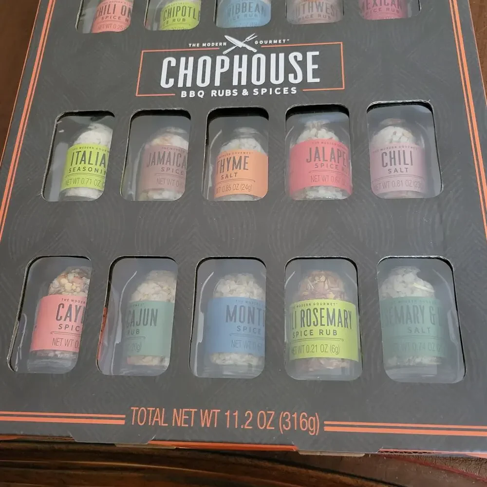 Modern Gourmet Chophouse Ultimate Grilling Spice Set 20 Piece Set New sealed